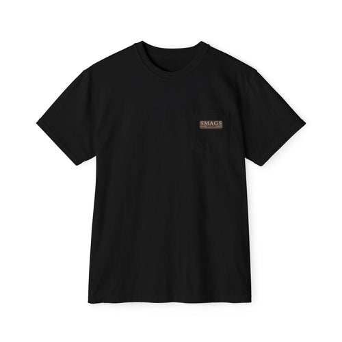 Gone Fishin' Pocket T-Shirt — "Gone fishin'. Consequences pending."