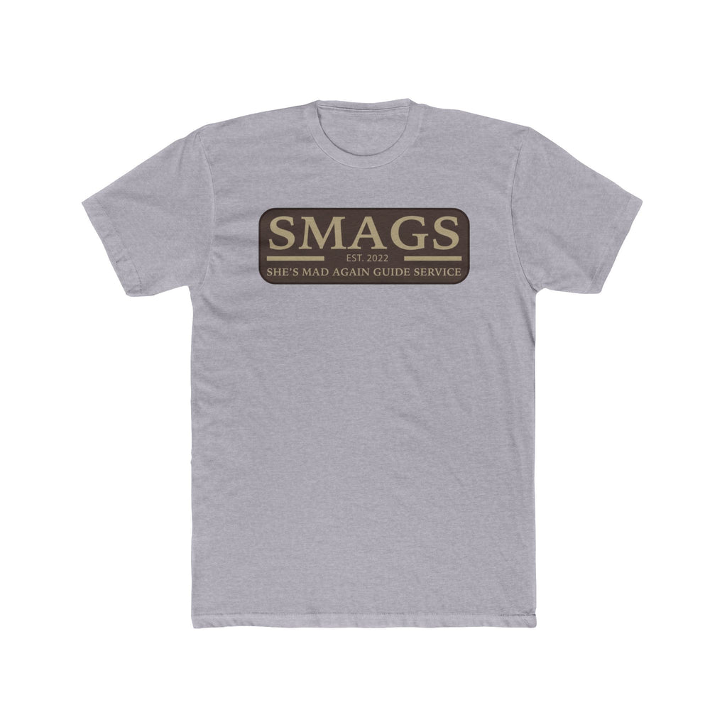 She's Mad Again "Guide Service" Tee — Hunting & Fishing Humor Crew Shirt
