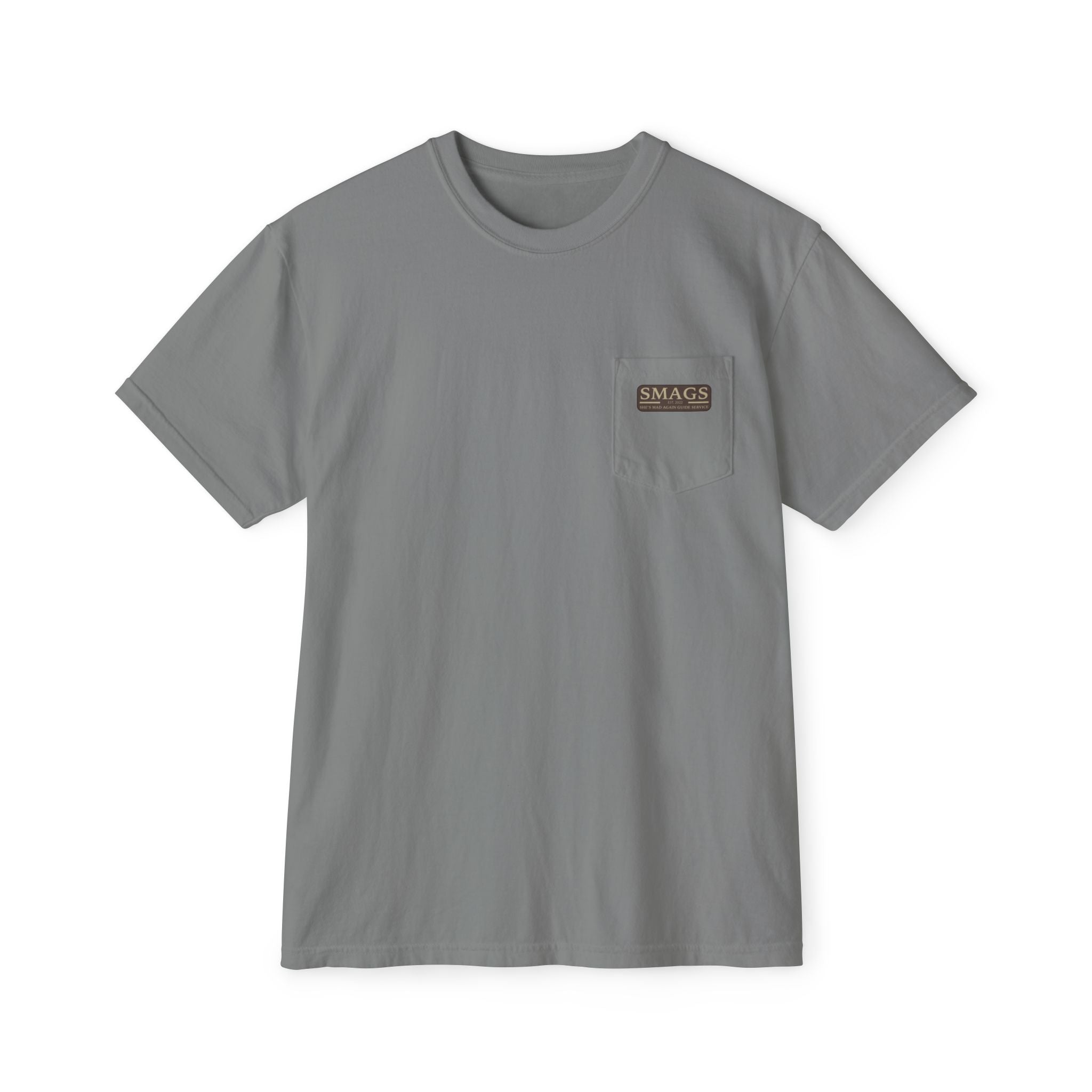 Gone Fishin' Pocket T-Shirt — "Gone fishin'. Consequences pending."